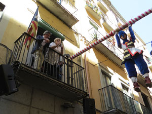 Festes de Primavera de Girona 2017. Penjada del Tarlà. El pregó