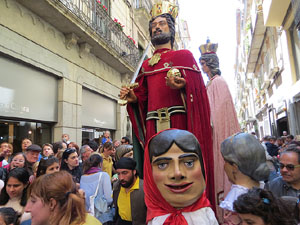 Festes de Primavera de Girona 2017. Penjada del Tarlà. El pregó
