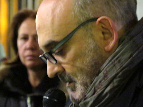 Josep Maria Fonalleras durant la seva intervenció