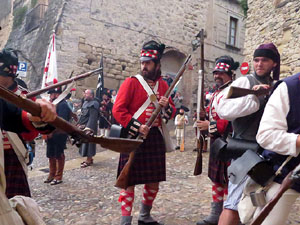 X Festa Reviu els Setges Napoleònics de Girona. Combat a la plaça de Sant Domènec