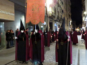 Setmana Santa 2018 a Girona. Processó del Sant Enterrament