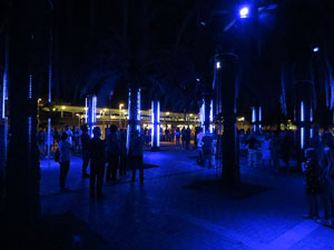 Festival Temps d'Art. Espectacle Clúster al Parc Central de Girona