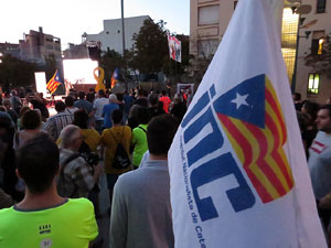 Concentració 'Un any del 20-S' i projecció de '21 Fortaleses. L'U d'Octubre a Girona'