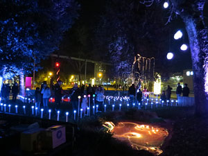 Nadal 2018 a Girona. VIBRA. Festa de la llum. Instal·lacions a diversos indrets de la ciutat