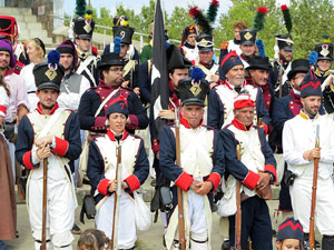 XI Festa Reviu els Setges Napoleònics de Girona. Cloenda de la recreació al Parc de les Ribes del Ter