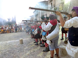 XI Festa Reviu els Setges Napoleònics de Girona. Atac a la plaça de Sant Domènec