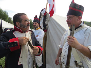 XI Festa Reviu els Setges Napoleònics de Girona. El campament napoleònic al Parc de les Ribes del Ter