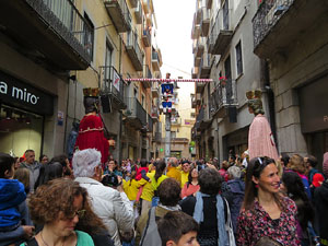 Festes de Primavera de Girona 2019. Penjada del Tarlà