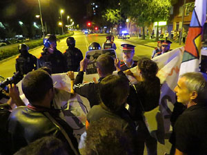 Manifestació per la llibertat dels nou CRD's detinguts a Sabadell i altres poblacions