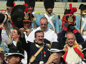 XII Festa Reviu els Setges Napoleònics de Girona. Cloenda de la recreació al Parc de les Ribes del Ter