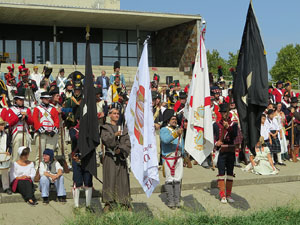 XII Festa Reviu els Setges Napoleònics de Girona. Cloenda de la recreació al Parc de les Ribes del Ter