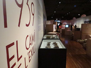 Exposició 'Arqueologia a l'exili. El Museu d'Arqueologia de Catalunya i la Guerra Civil espanyola (1936-1939)' al Museu d'Història de Girona