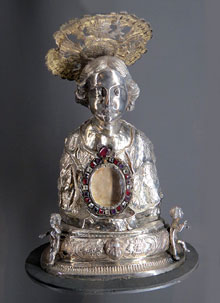 Reliquiari. 1600-1650. Argent