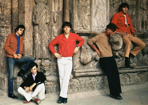 Foto promocional de 'Los 5 Diablos' a Ripoll. 1967