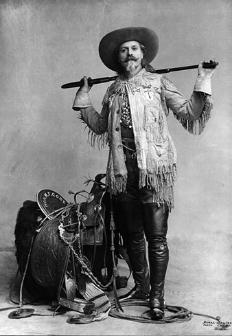William Frederick 'Buffalo Bill' Cody. Ca. 1892