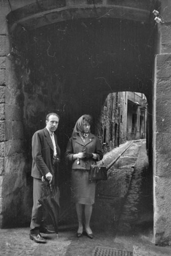 Retrat d'una parella a la travessia de l'Auriga. 1962