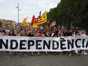 Diada Nacional 2023. Manifestació unitària per la Independència
