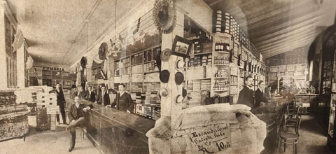 La botiga 'La Deseada', del carrer Barracones 8, a Santiago de Cuba. 1905