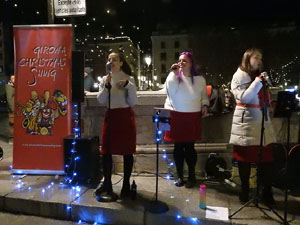 Nadal 2023. Girona Christmas Swing. Actuació de The Lolita's Sisters