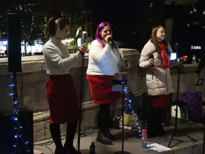 Nadal 2023. Girona Christmas Swing. Actuació de The Lolita's Sisters