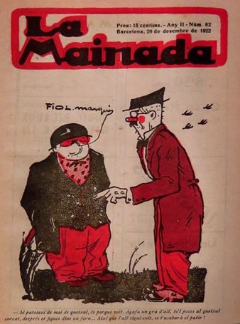 Portada de La mainada (1921-1923)