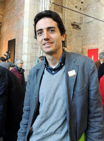Ignasi Moreta (Barcelona, 1980), professor de literatura catalana a la Universitat Pompeu Fabra i editor de Fragmenta