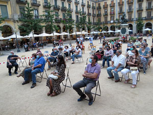 Presentació 'Paraula de jueu' de Martí Gironell, a la plaça de la Independència