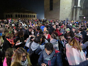 Nadal 2016. Campanades de Cap d'Any a la Catedral de Girona i actuació de Tapeo Sound System
