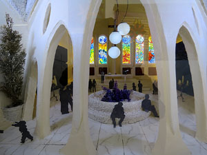Nadal 2016. XVI Biennal del Pessebre Català. Exposició de diorames al claustre de la Diputació