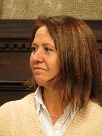 L'alcaldessa de Girona, Marta Madrenas, durant la inauguració