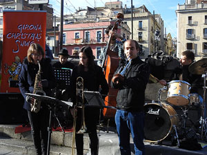 Nadal 2016. Girona Christmas Swing a la Rambla de la Llibertat