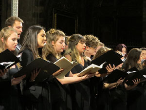 Concert de la Bristol University Chamber Choir and Orchestra a la Catedral