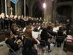 Concert de la Bristol University Chamber Choir and Orchestra a la Catedral