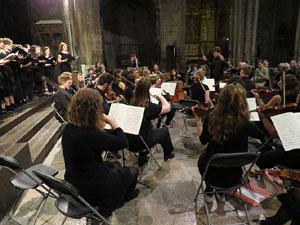 Concert de la Bristol University Chamber Choir and Orchestra a la Catedral