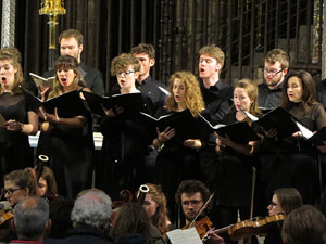 Concert de la Bristol University Chamber Choir and Orchestra a la Catedral