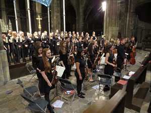 Concert de la Bristol University Chamber Choir and Orchestra a la Catedral