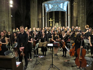 Concert de la Bristol University Chamber Choir and Orchestra a la Catedral