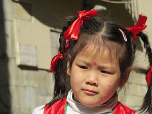 Celebració de l'any nou xinès, el 4716, any del Gos, a Girona