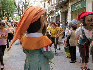 Festes de Primavera de Girona 2018. Cercavila amb el Tarlà