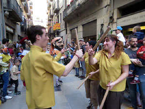 Festes de Primavera de Girona 2018. Cercavila amb el Tarlà