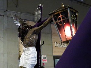 Setmana Santa 2018 a Girona. Process&oacute; del Sant Enterrament