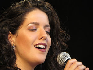 Festival A Capella 2018. Actuació del grup A Grup Vocal a la plaça de la Independència