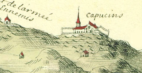El convent dels Caputxins. 1653