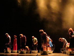 FITAG 2018 - Representació de l'obra Oceans, a càrrec del grup El Mirall, de Blanes, al Teatre Municipal