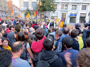 Concentraci&oacute; per l'1-O davant la subdelegaci&oacute; del Gobierno a Jaume I