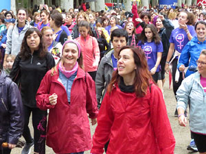 Cursa de la Dona 2018. Concentraci&oacute; i sortida del Parc de la Devesa, cursa pels carrers de Girona i arribada a la Copa