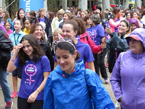 Cursa de la Dona 2018. Concentraci&oacute; i sortida del Parc de la Devesa, cursa pels carrers de Girona i arribada a la Copa