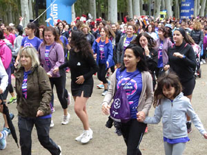 Cursa de la Dona 2018. Concentraci&oacute; i sortida del Parc de la Devesa, cursa pels carrers de Girona i arribada a la Copa