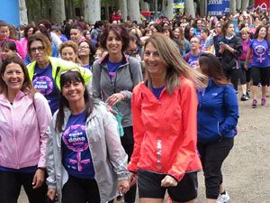 Cursa de la Dona 2018. Concentraci&oacute; i sortida del Parc de la Devesa, cursa pels carrers de Girona i arribada a la Copa