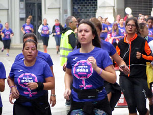 Cursa de la Dona 2018. Concentraci&oacute; i sortida del Parc de la Devesa, cursa pels carrers de Girona i arribada a la Copa